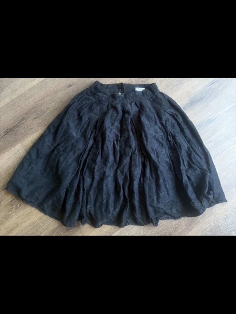 Valentino Silk Linen Skirt